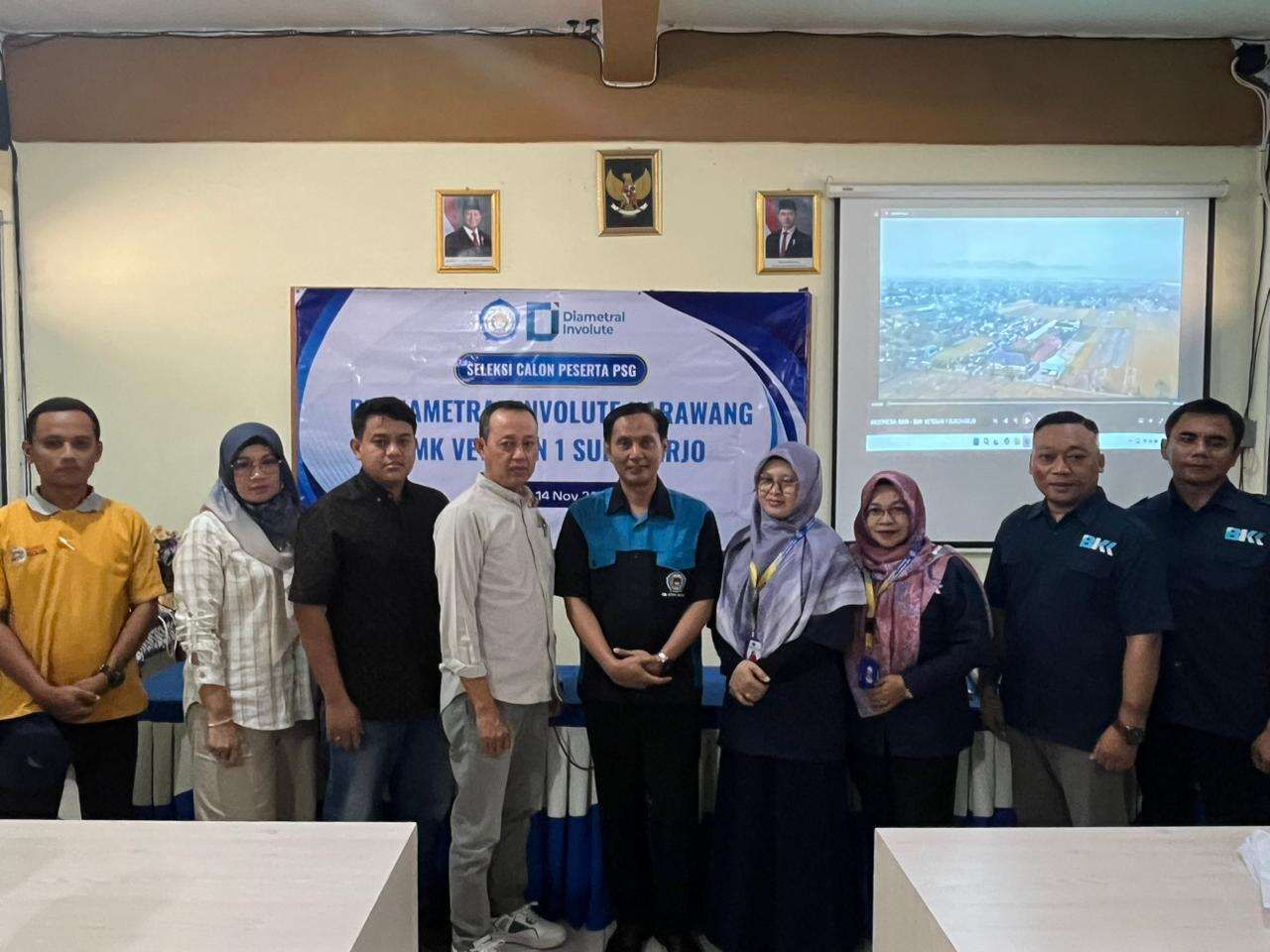 Seleksi Calon Peserta (PSG) PT. Diametral Involute Karawang di SMK Veteran 1 Sukoharjo 2025